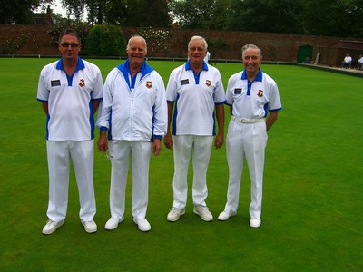 Mens Championship Pairs Finalists.