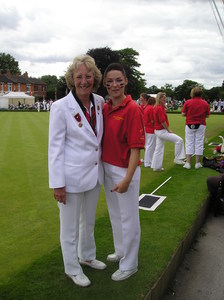 The Marlow girls together at Leamington Spa.