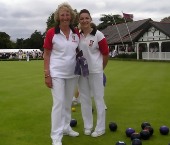 Jean and Charlene at Leamington 2009