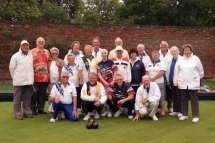 Second group picture, a great day for both the tourists and Marlow members.