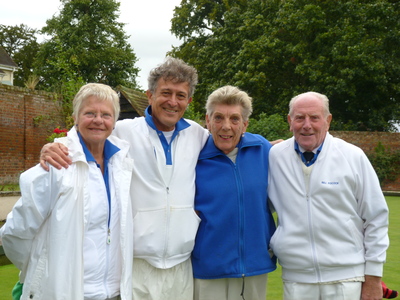 Mixed Pairs Winners M Shelley & P Simmons, Runners-up M Welch & W Pocock