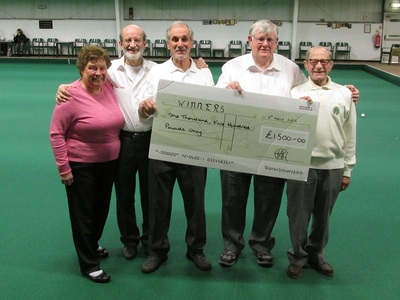 All members who played in the winning team at Bembridge 2014