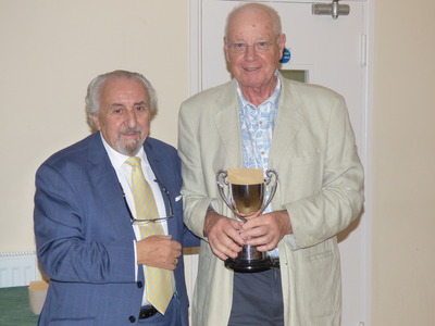 BOB BROAD HANDICAP SINGLES WINNER IN HIS FIRST SEASON AT MARLOW