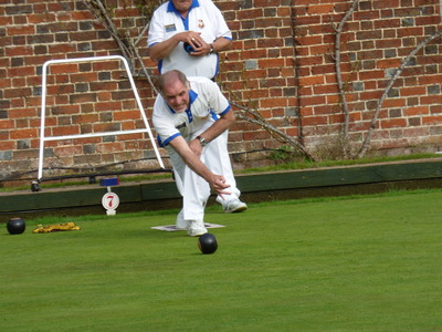 John Boult who had a busy time in the finals.