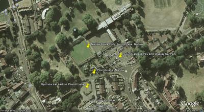 Google shot of Marlow Bowls Club