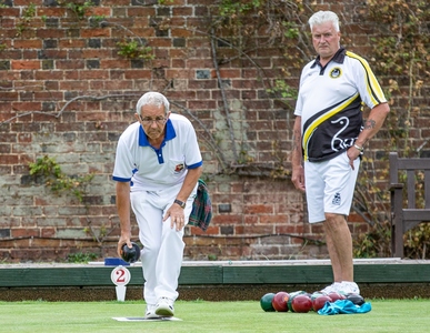 Peter Burgess playing the lead role at Marlow.