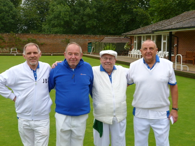 Mens Handicap Drawn Pairs Finalists.