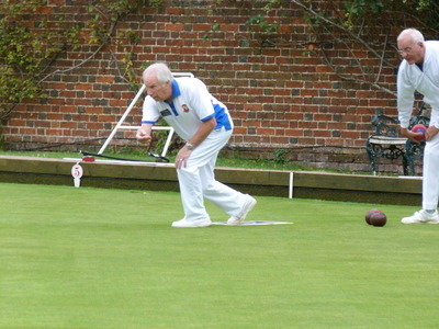 Dave Turner during the Goodway Cup Final.