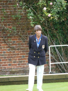 Lynda Taplin on duty.