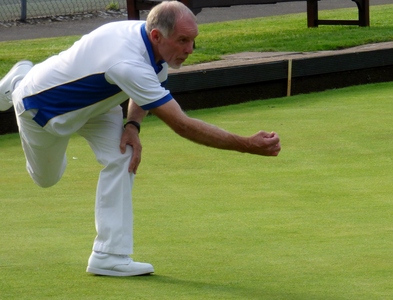 Super shot of John Boult  firing one in.